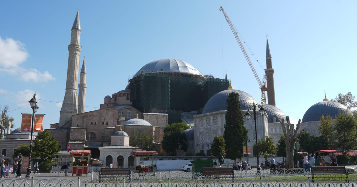 Ayasofya’da Cumhuriyet tarihinin en kapsamlı restorasyonu