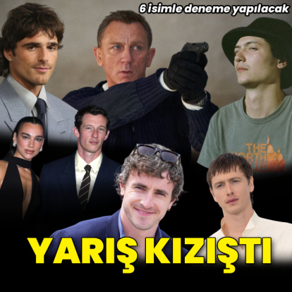 '007' olmak için altı aday