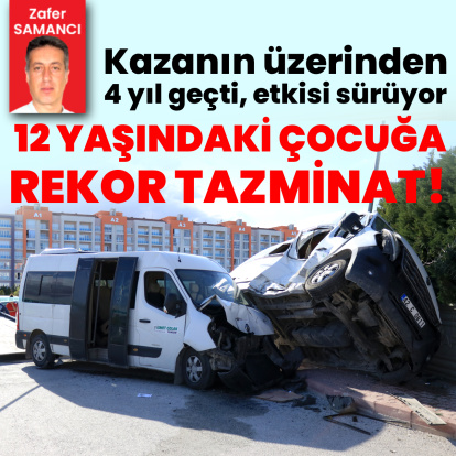 12 yaşındaki çocuğa rekor tazminat