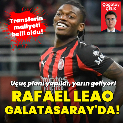 Rafael Leao transferinde mutlu son!