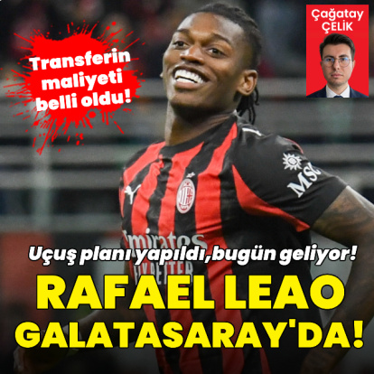 Rafael Leao transferinde mutlu son!