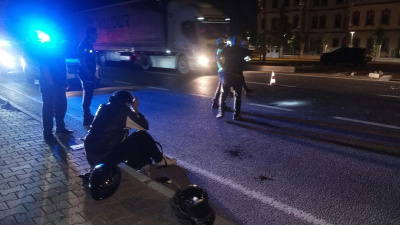 Bursa'da motosiklet devrildi, sürücü öldü