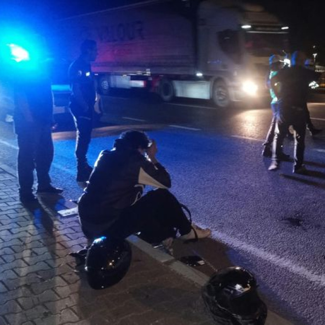 Bursa'da motosiklet devrildi, sürücü öldü