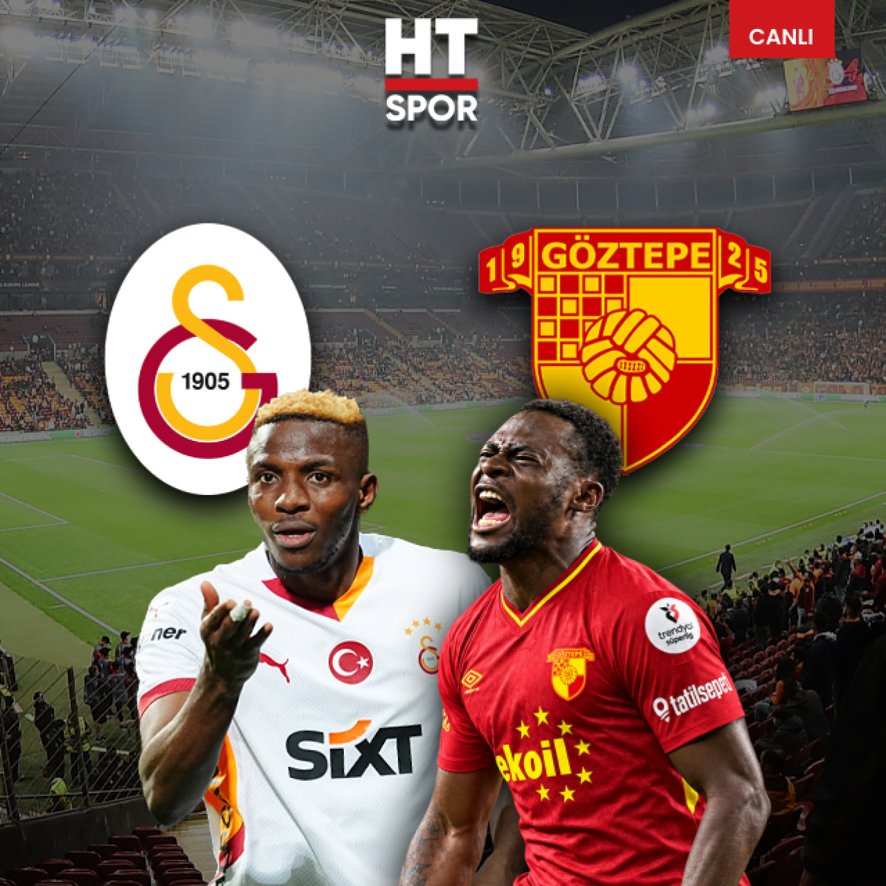 Galatasaray'ın konuğu Göztepe! haber görseli
