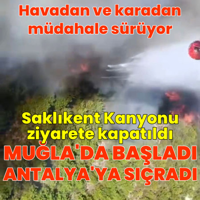 Muğla'da başladı Antalya'ya sıçradı!