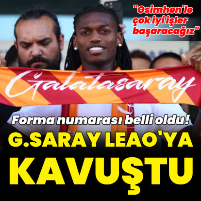Rafael Leao, G.Saray için İstanbul'da!