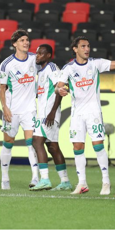 Çaykur Rizespor deplasmanda kazandı!