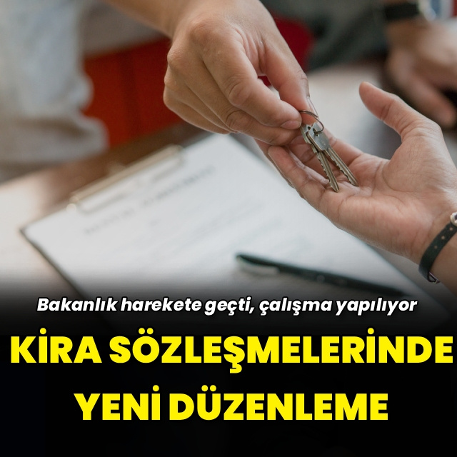 Kira sözleşmelerinde yeni düzenleme geliyor