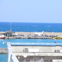 Girne açıklarında yolcu gemisi alabora oldu