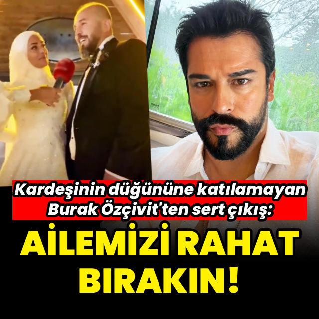 "Ailemizi rahat bırakın!"