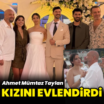 Ahmet Mümtaz Taylan kızını evlendirdi