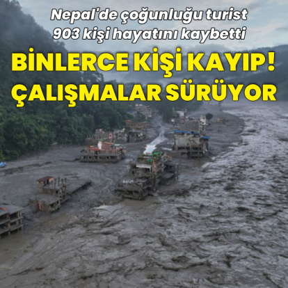 Nepal'de arama kurtarma çalışmaları sürüyor