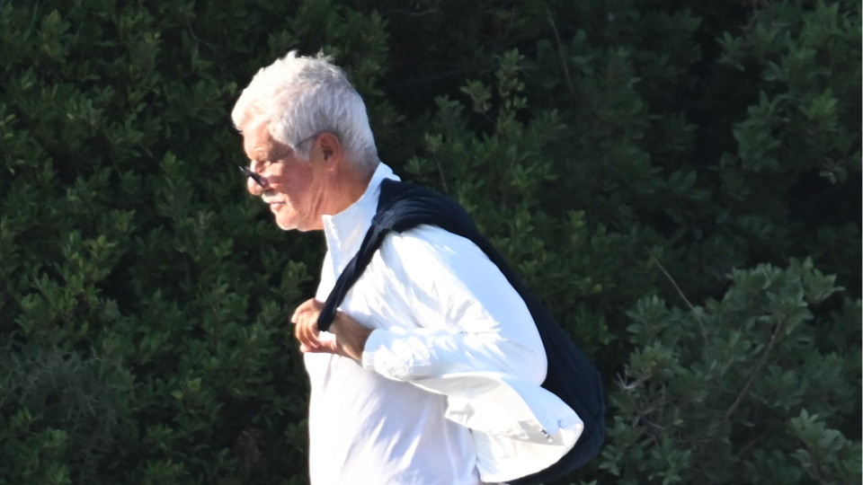 Armani'nin patronu, Bodrum'a geldi