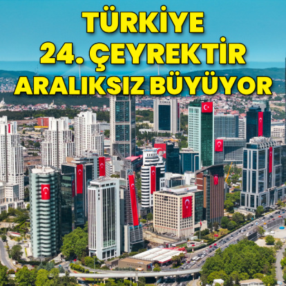 İkinci çeyrek büyüme rakamları açıklandı
