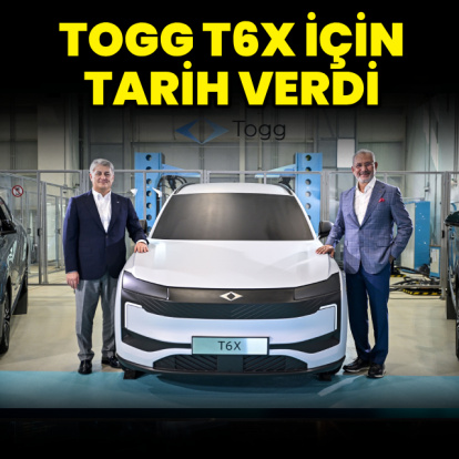 Togg, yeni modeli T6X için tarih verdi