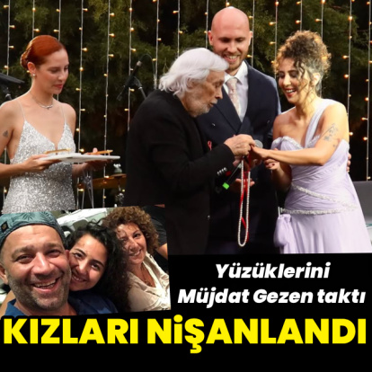 Şevket Çoruh'un kızı nişanlandı
