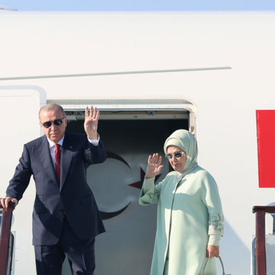 Cumhurbaşkanı Erdoğan Kırgızistan'da