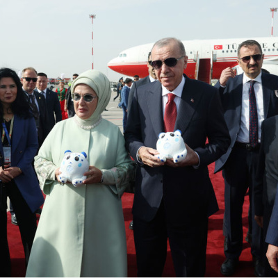 Cumhurbaşkanı Erdoğan Kırgızistan'da