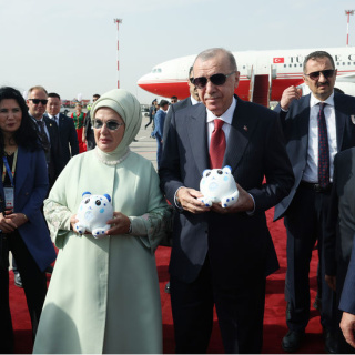 Cumhurbaşkanı Erdoğan Kırgızistan'da