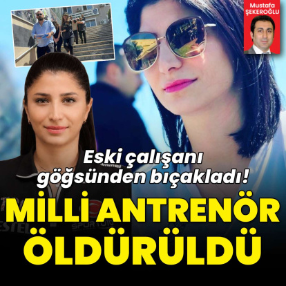 Milli antrenörü eski çalışanı öldürdü