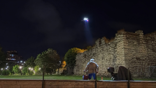 Polisten drone ile alkol denetimi!