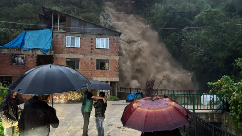 Korkutan görüntü! Giresun'da kaydedildi!