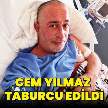 Cem Yılmaz taburcu edildi