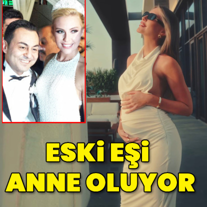 Serdar Ortaç'ın eski eşi anne oluyor