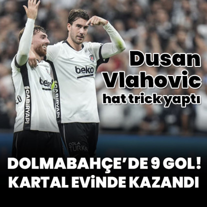 Beşiktaş evinde Çorum FK'yı farklı yendi!