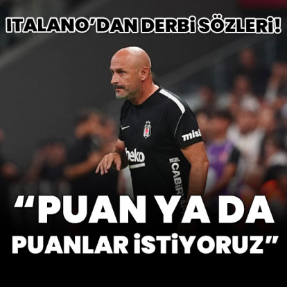 "Derbide puan ya da puanlar istiyoruz"