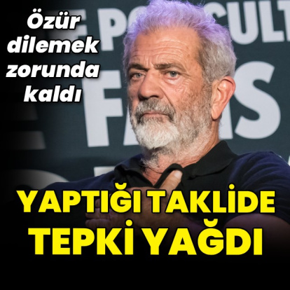 Yaptığı taklide sert tepki: İğrenç!