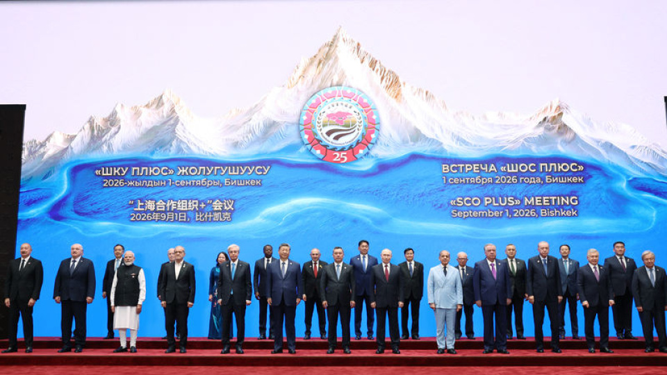 Cumhurbaşkanı Erdoğan Bişkek'te