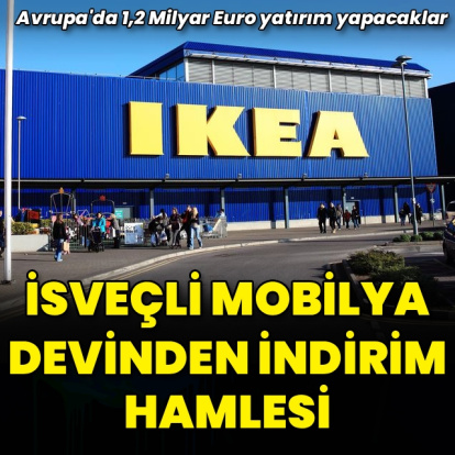 İsveçli mobilya devi 1500 üründe indirime gidecek