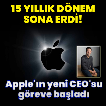 Apple’de yeni CEO dönemi!