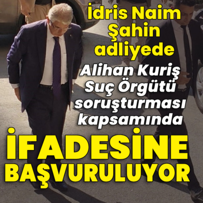 İdris Naim Şahin adliyede