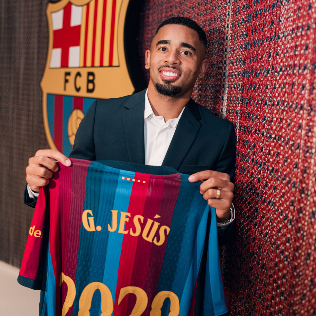 Gabriel Jesus resmen Barcelona'da!