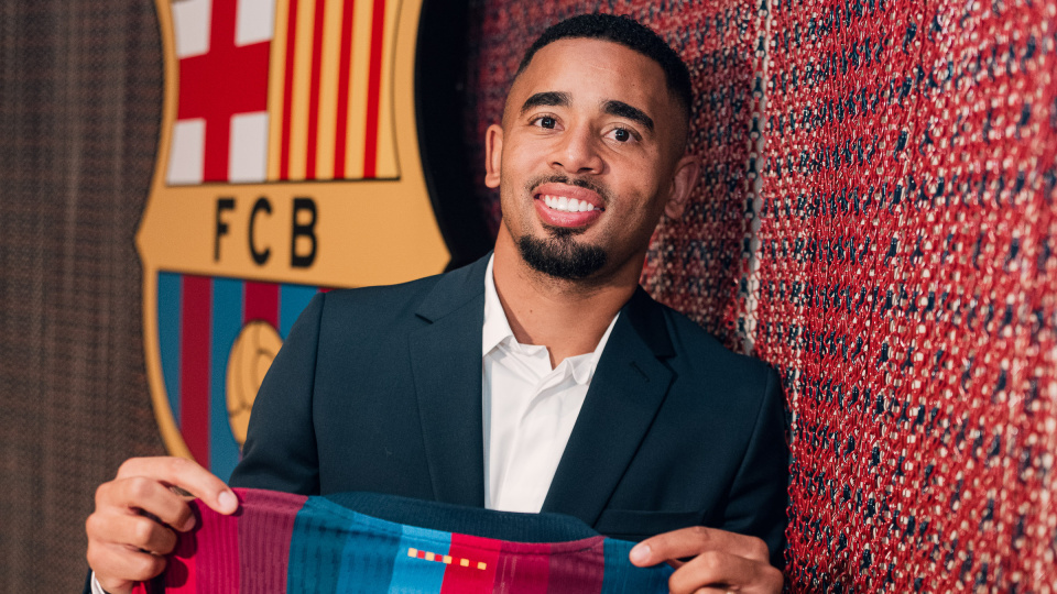 Gabriel Jesus resmen Barcelona'da!