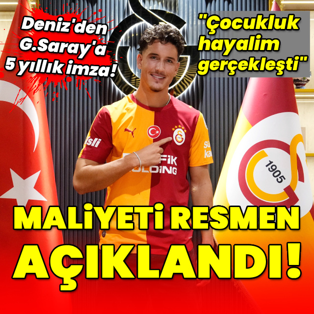 G.Saray Deniz Gül'ün maliyetini açıkladı!