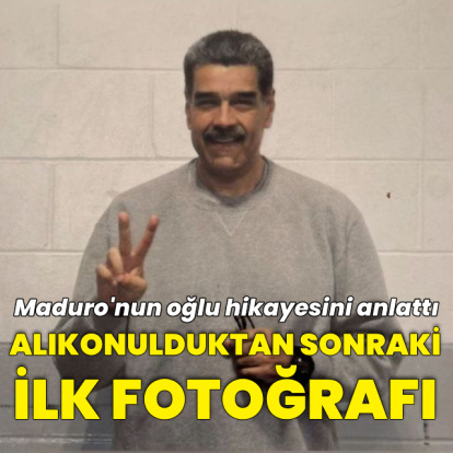 Maduro'nun oğlu o fotoğrafın hikayesini anlattı