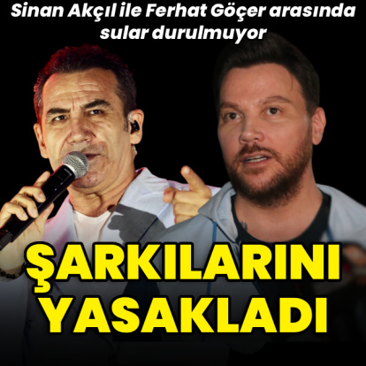 Şarkılarını yasakladı