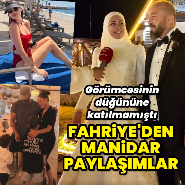 Fahriye'den manidar paylaşımlar