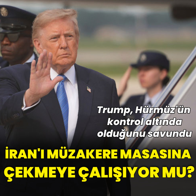 Trump İran'ı müzakere masasına çekmeye çalışıyor mu?