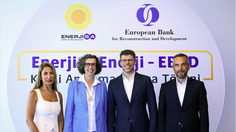 EBRD'den Enerjisa Enerji'ye 207 milyon dolarlık kredi