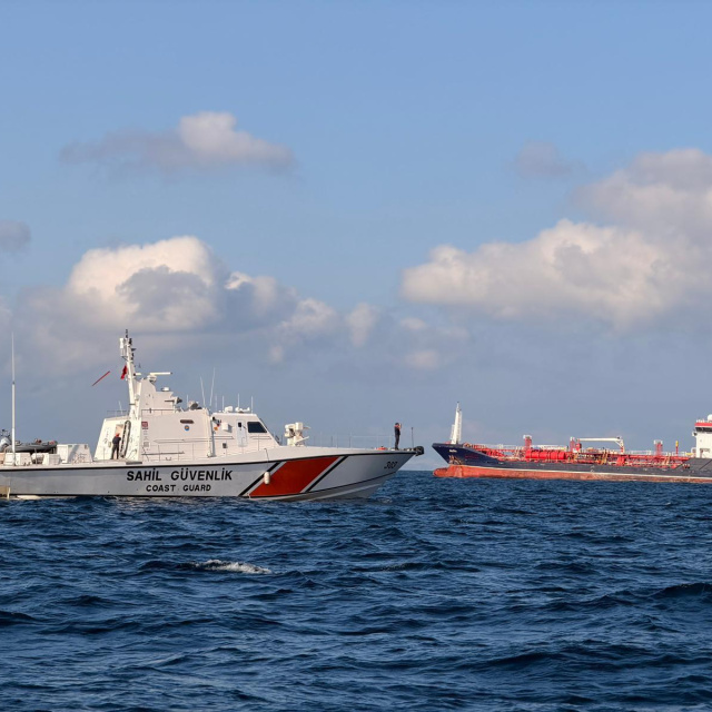 Marmara'da 2 gemi çarpıştı