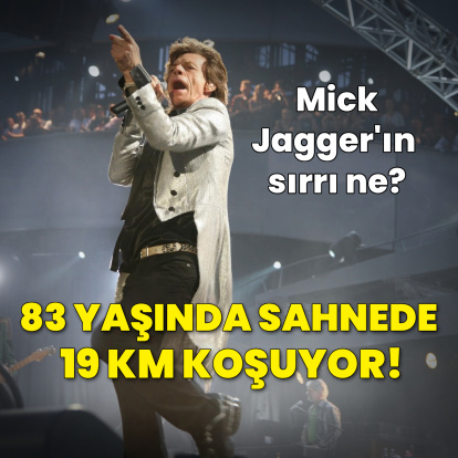 80'li yaşlar ilhamı: Mick Jagger