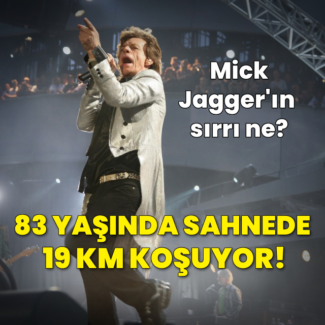 80'li yaşlar ilhamı: Mick Jagger