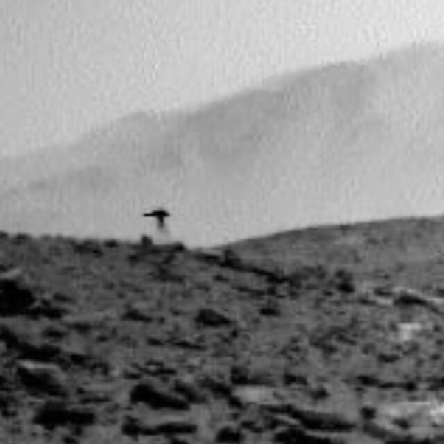 Mars'ta gizemli 'denizanası' görüntüsü