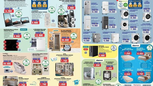 BİM'e masaj koltuğu, portatif sauna geliyor!