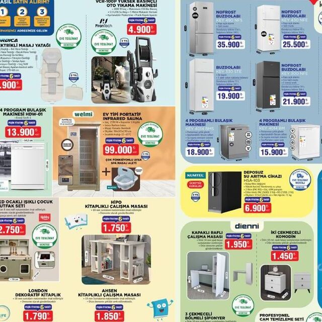 BİM’e masaj koltuğu, portatif sauna geliyor!
