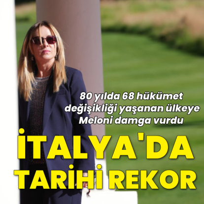İtalya'da tarihi rekor